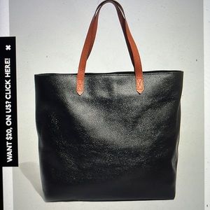 Madewell Zip Top Transport Tote